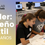 Taller diseño textil 12-14 años Fab Lab Ponferrada