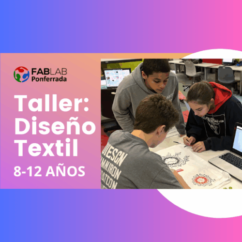 Taller Diseño textil  – 8-12años – 12 Mayo - 18:45h [GRATUITO]