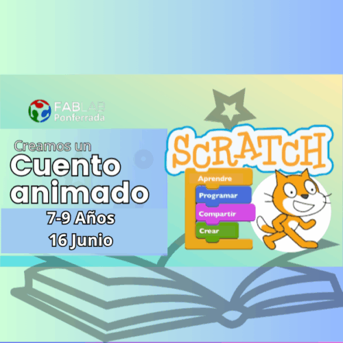 Creamos Cuento Animado 7-9 años – 16 Junio - 17:00h [GRATUITO]