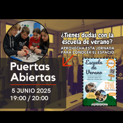 Jornada Puertas Abiertas - Conoce la Escuela de Verano
