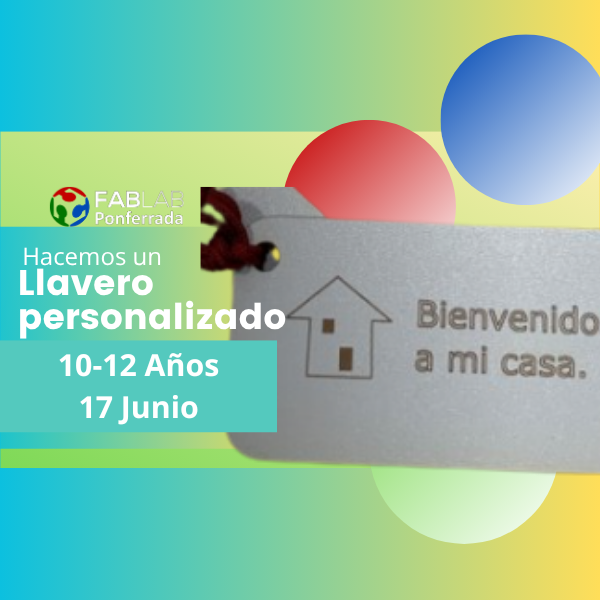 LLavero Personalizado-17 Junio 10-12 años 18:45h [GRATUITO]