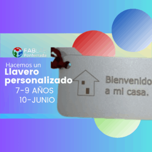 LLavero Personalizado-10 Junio 7/9 años 17:00h [GRATUITO]