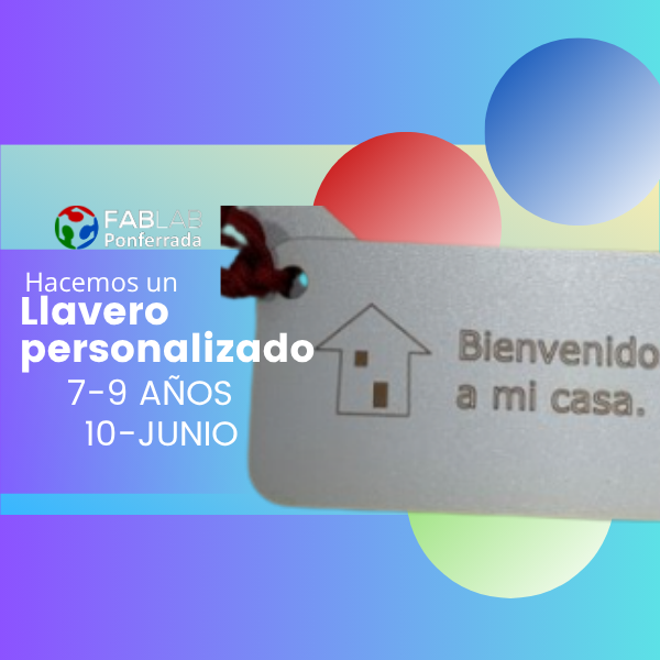 LLavero Personalizado-10 Junio 7/9 años 17:00h [GRATUITO]