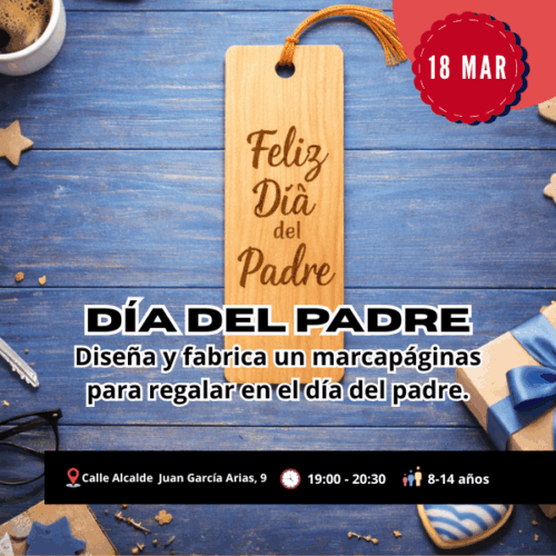 Creación Marcapáginas día del padre