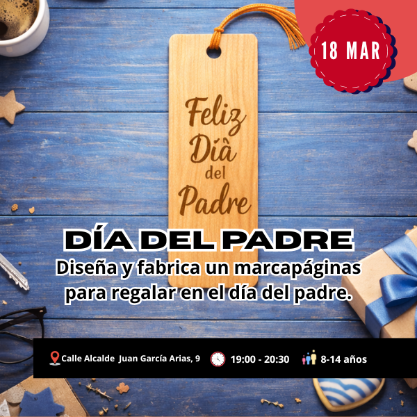 Creación Marcapáginas día del padre