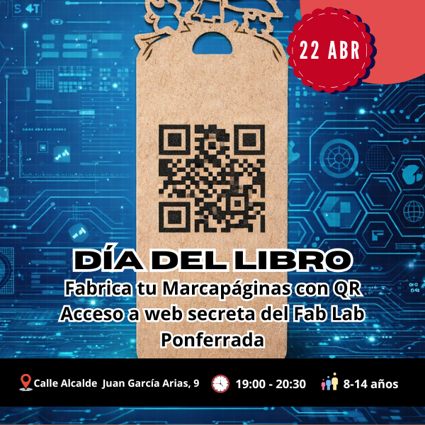 Marcapáginas día del libro