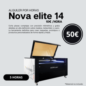 Láser- Alquiler máquina 5 Horas