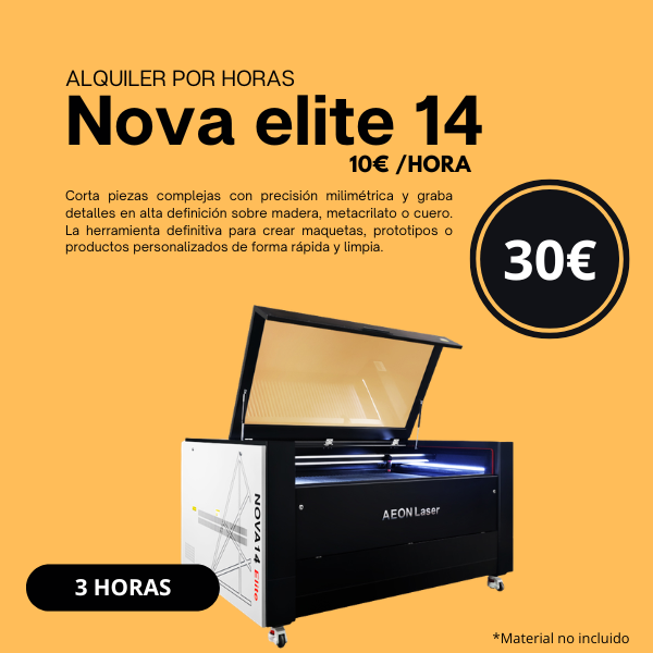 Laser - Alquiler máquina 3 horas