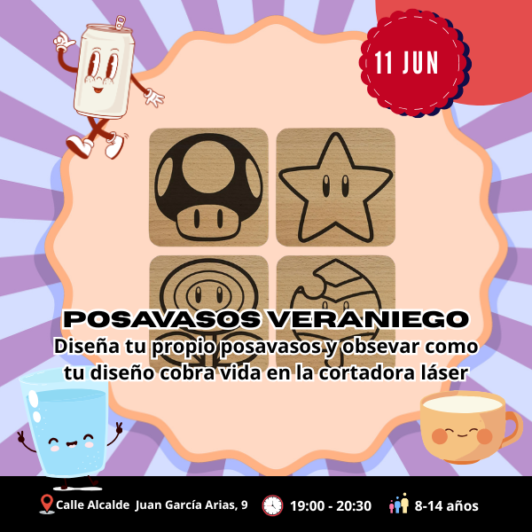Posavasos Veraniego 11 de Junio